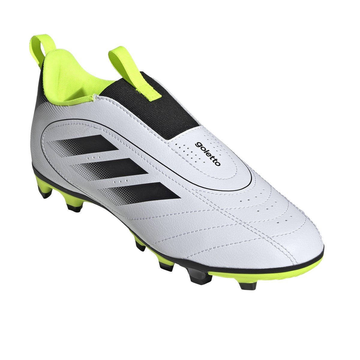 Adidas Youth Goletto Laceless Firm Ground Soccer Shoe