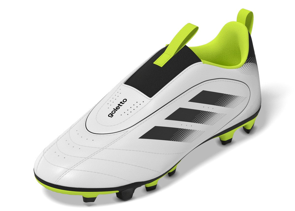 Adidas Youth Goletto Laceless Firm Ground Soccer Shoe