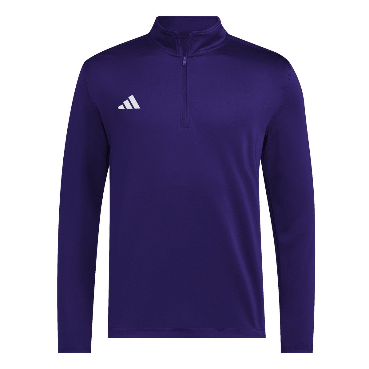 Adidas 3 Stripe Long Sleeve Mens 1/4 Zip Jacket