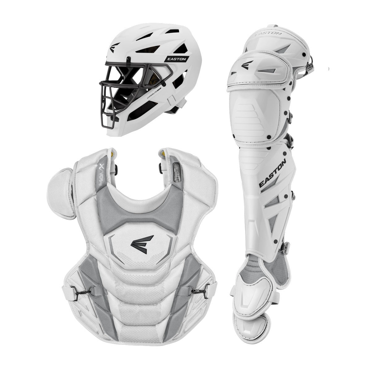 Easton Mav X Medium Catcher's Box Set MAVXKITM, White