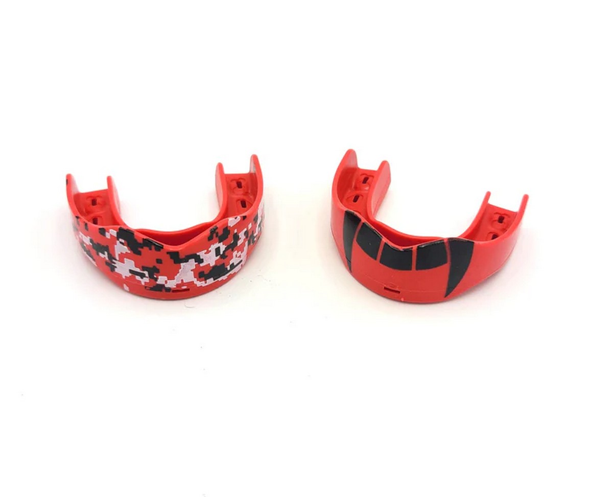 Soldier Red Football Mouthguard