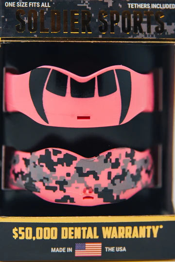 Soldier Pink Football Mouthguard