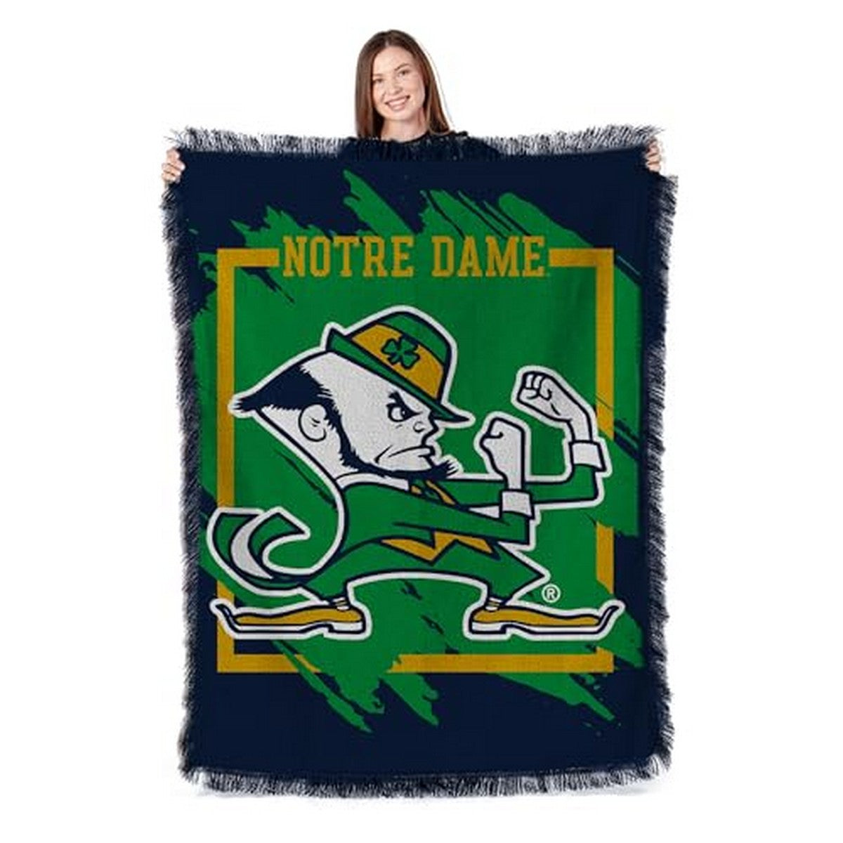 Northwest NCAA 46X60 Micro Raschel Throw Blanket