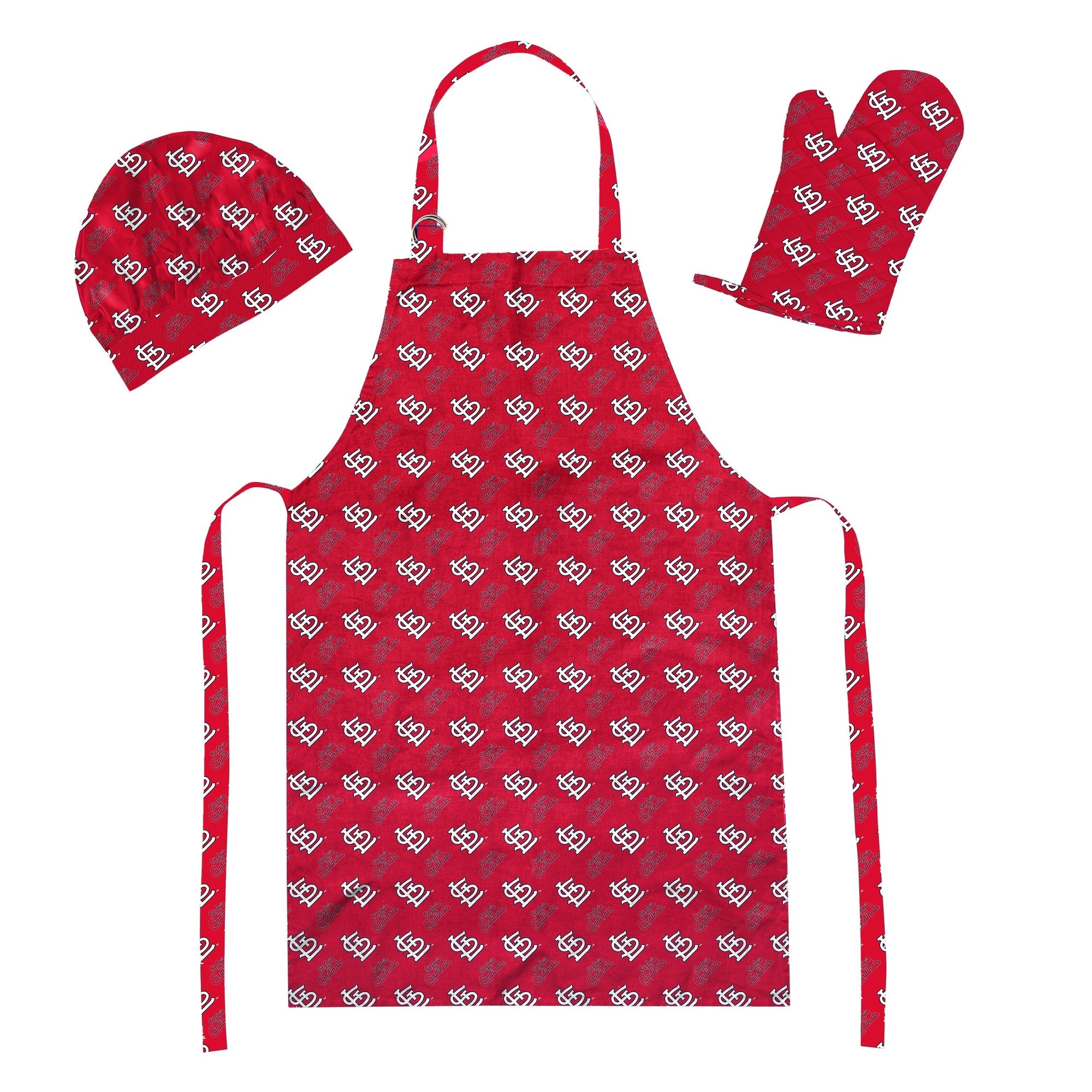Northwest MLB 3 Piece Set - Apron Oven Mitt and Hat