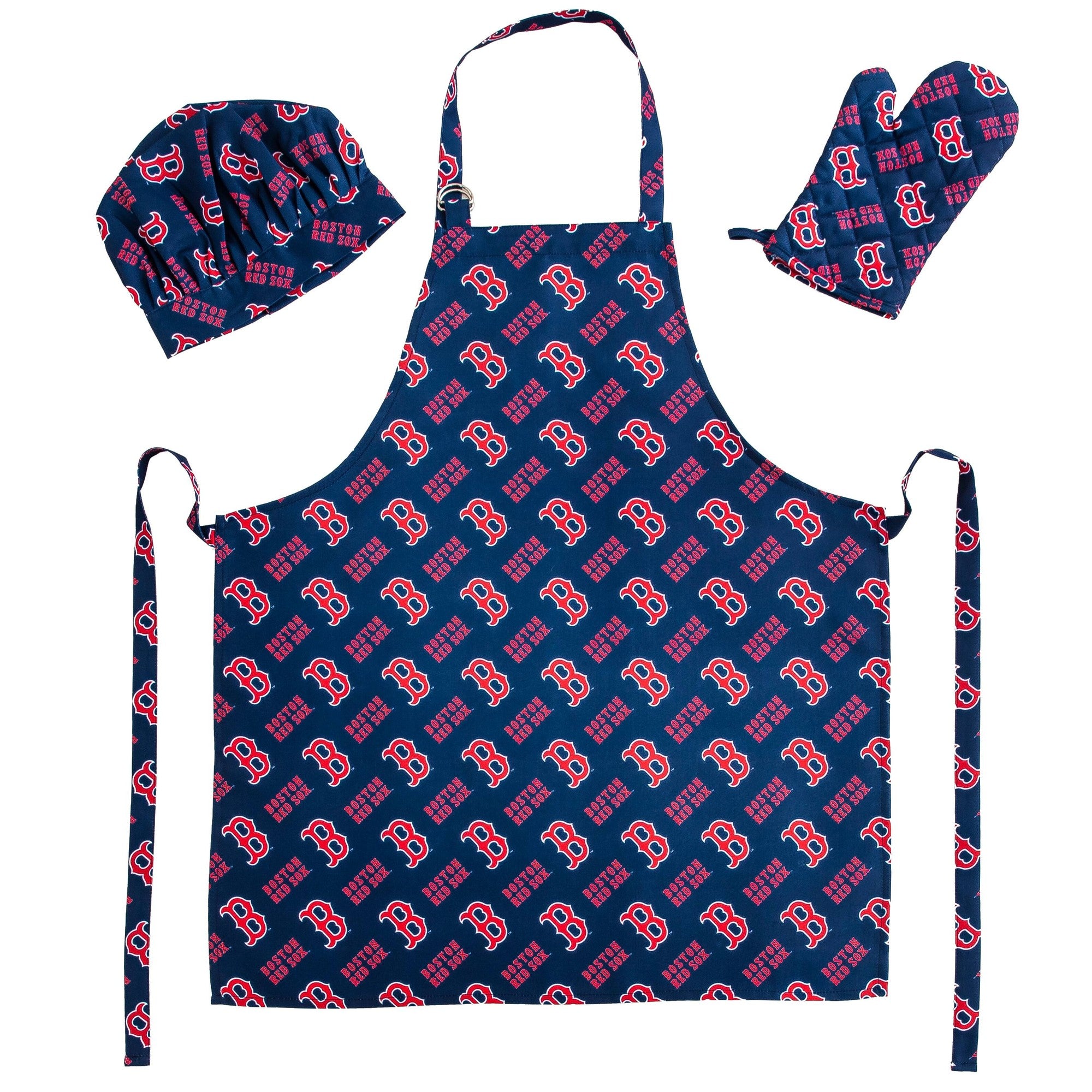 Northwest MLB 3 Piece Set - Apron Oven Mitt and Hat