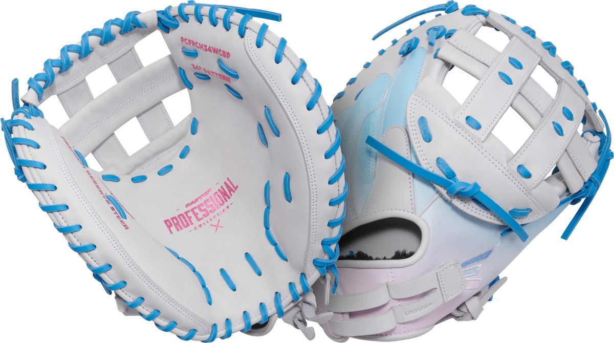 Easton Professional Collection PCFPCM34WCB Model 34" Fastpitch Softball Catcher's Mitt