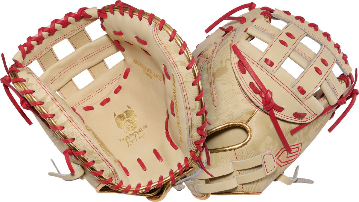 Rawlings Heart of the Hide Kinzie Hansen Gameday Pattern 33" Fastpitch Catcher's Mitt