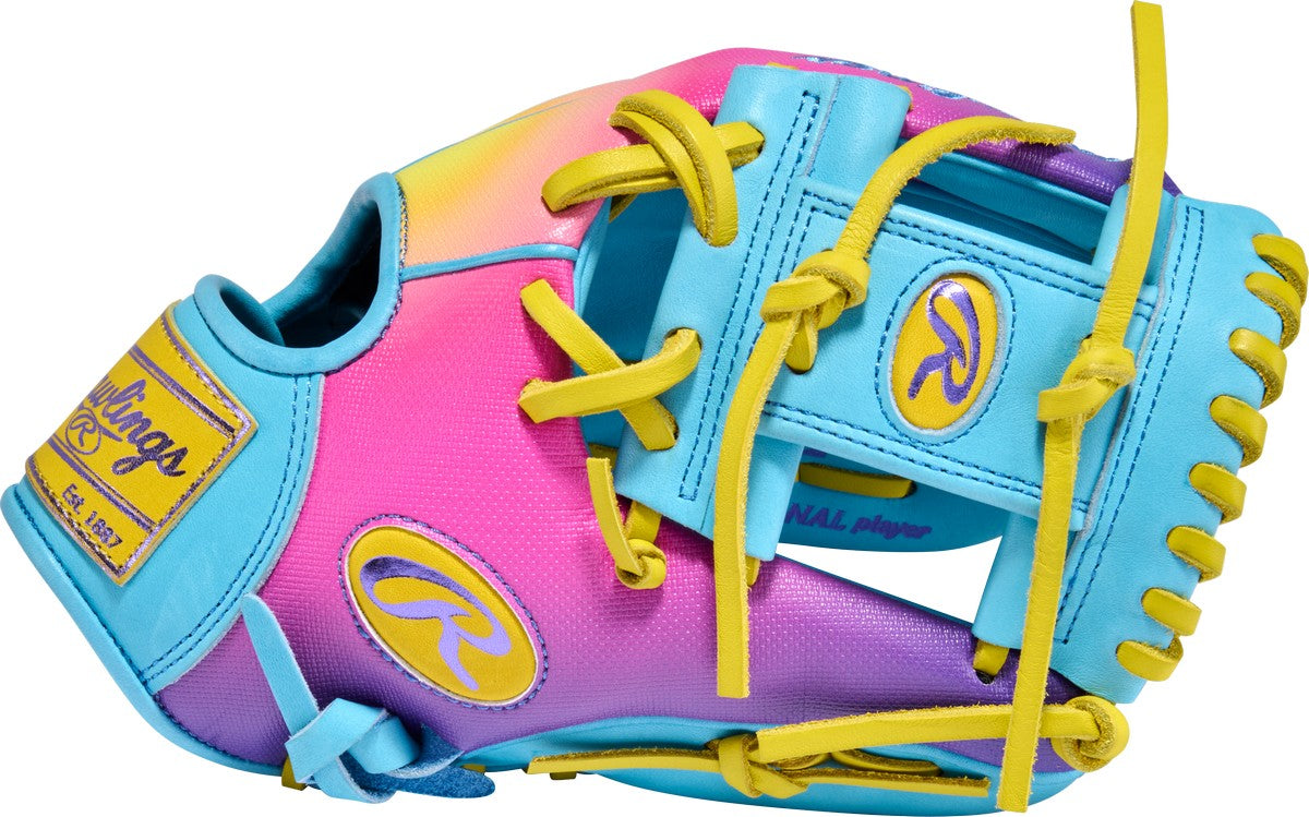 Rawlings Heart of the Hide Funburst 2.0 PROR204U-2CBY Model 11.5" Contour Fit Baseball Infield Glove