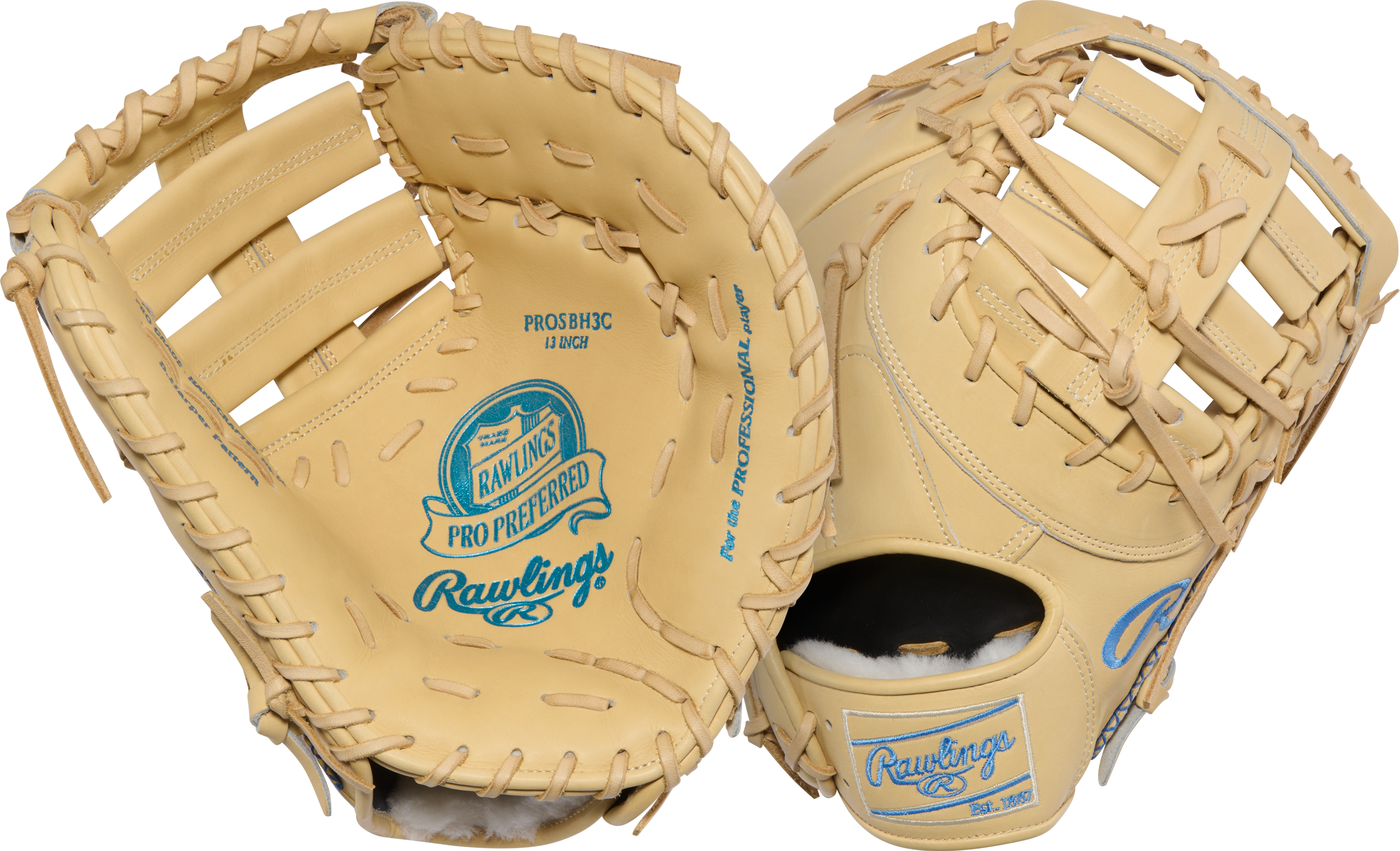 Rawlings Pro Preferred Bryce Harper Gameday Pattern 13" Baseball 1st Base Mitt