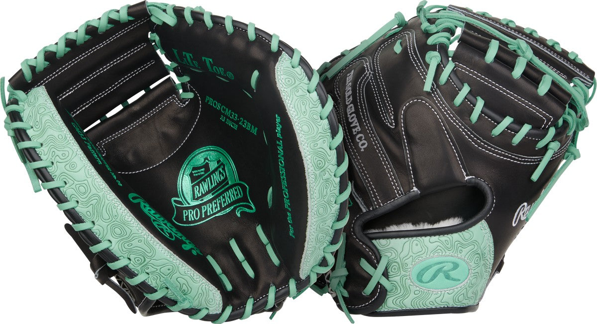 Rawlings Pro Preferred PROSCM33-23BM Model 33" Baseball Catcher's Mitt