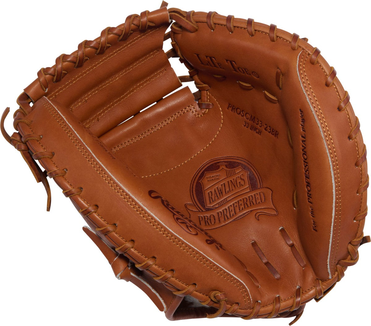 Rawlings Pro Preferred PROSCM33-12BR Pattern 33" Baseball Catcher's Mitt