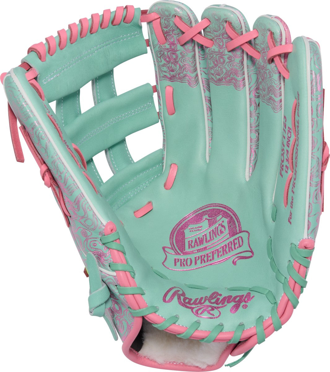 Rawlings Pro Preferred Fernando Tatis Jr. Gameday Pattern 12.75" Baseball Outfield Glove