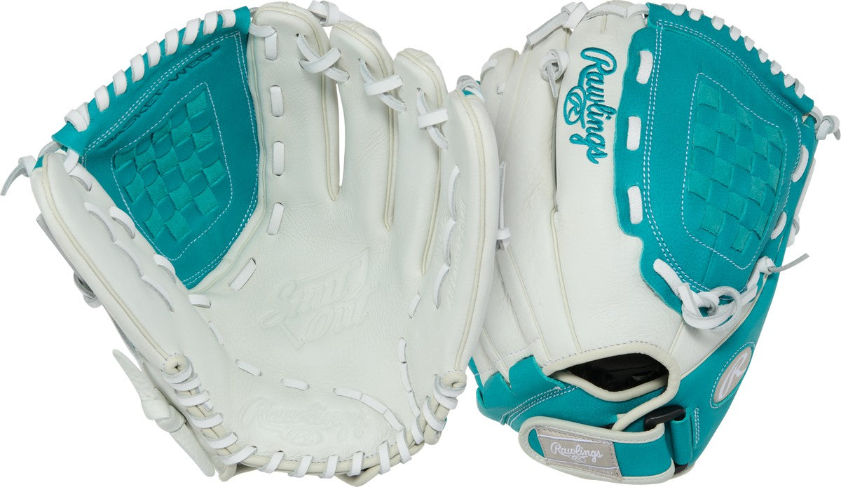 Rawlings Shut Out Series RSO120W Model 12" Youth Fastpitch Softball Glove