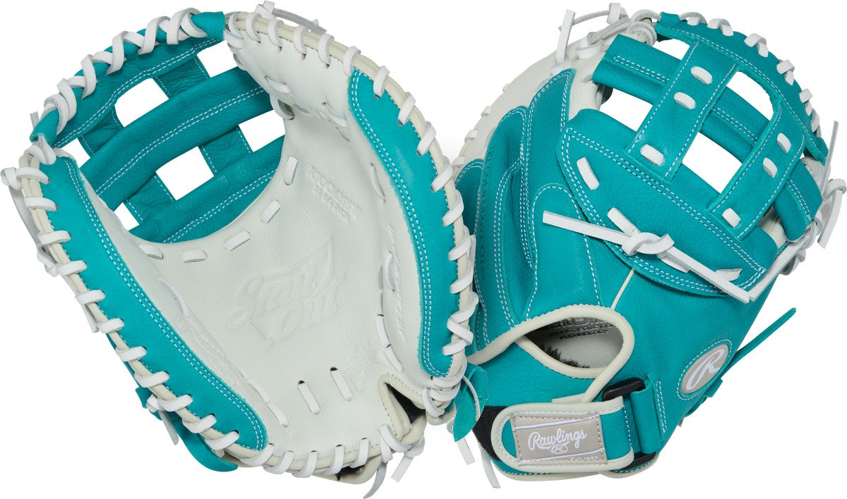 Rawlings Shut Out Series RSOCM315W Model 31.5" Youth Fastpitch Softball Catcher's Mitt