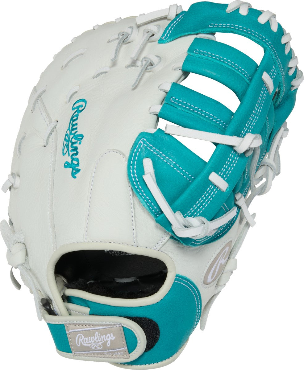 Rawlings Shut Out Series RSOFBM12W Model 12" Youth Fastpitch Softball First Base Mitt