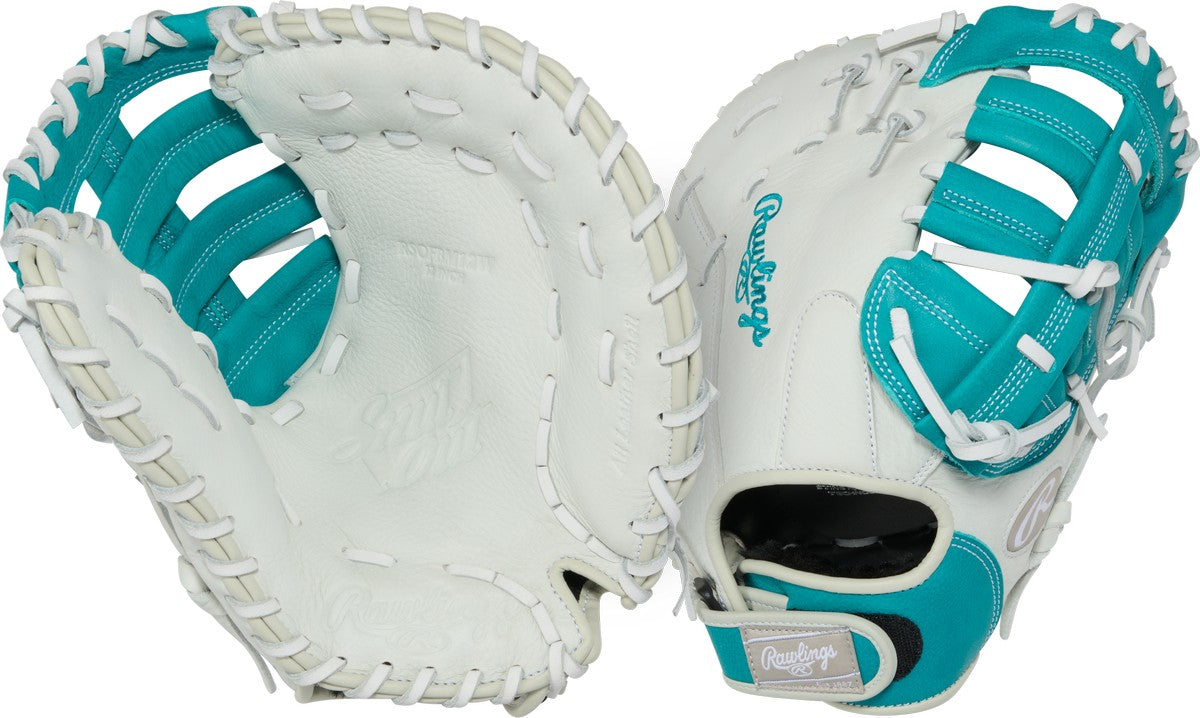 Rawlings Shut Out Series RSOFBM12W Model 12" Youth Fastpitch Softball First Base Mitt
