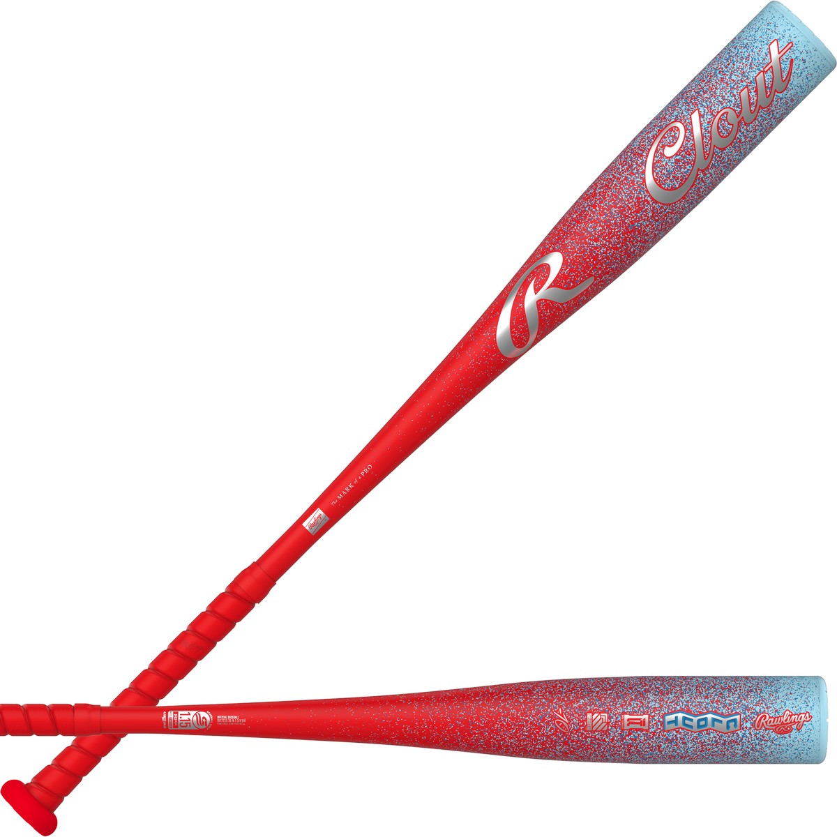 Rawlings 2027 Clout AI 1-Piece Alloy -8 USSSA Baseball Bat