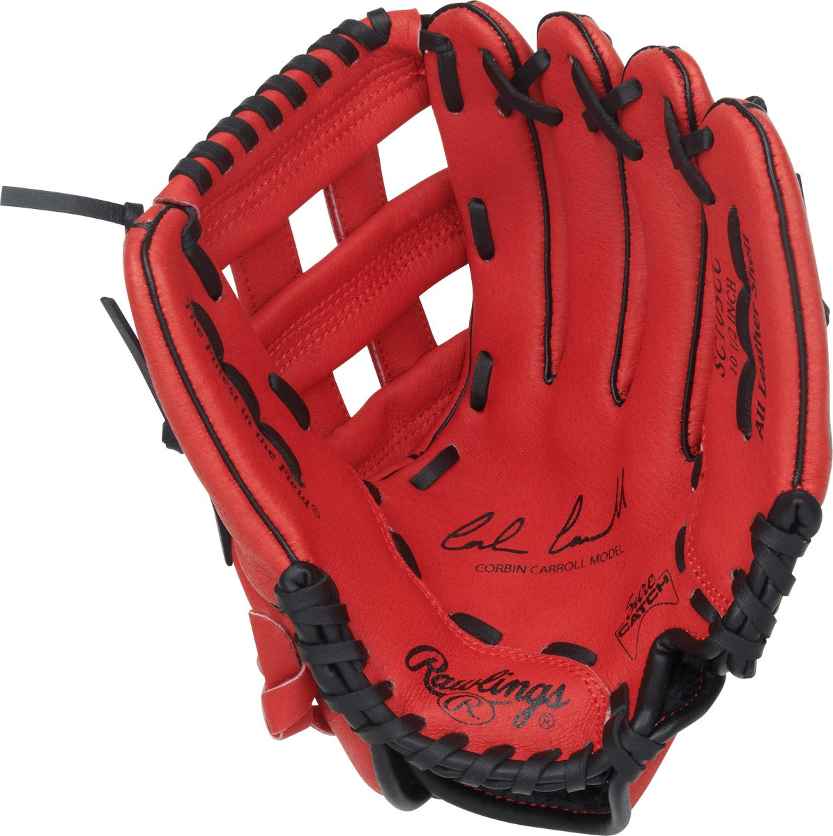 Rawlings Sure Catch Series SC105CCC Corbin Carroll Model 10.5" Youth Baseball Glove