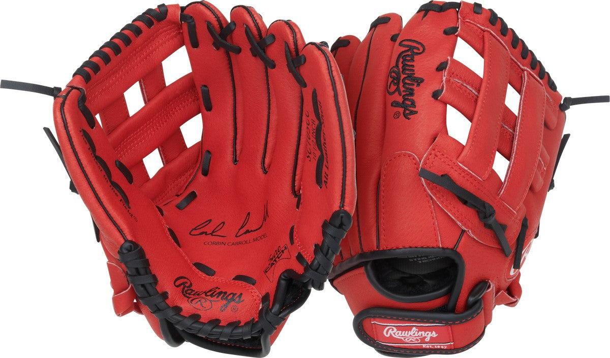 Rawlings Sure Catch Series SC105CCC Corbin Carroll Model 10.5" Youth Baseball Glove