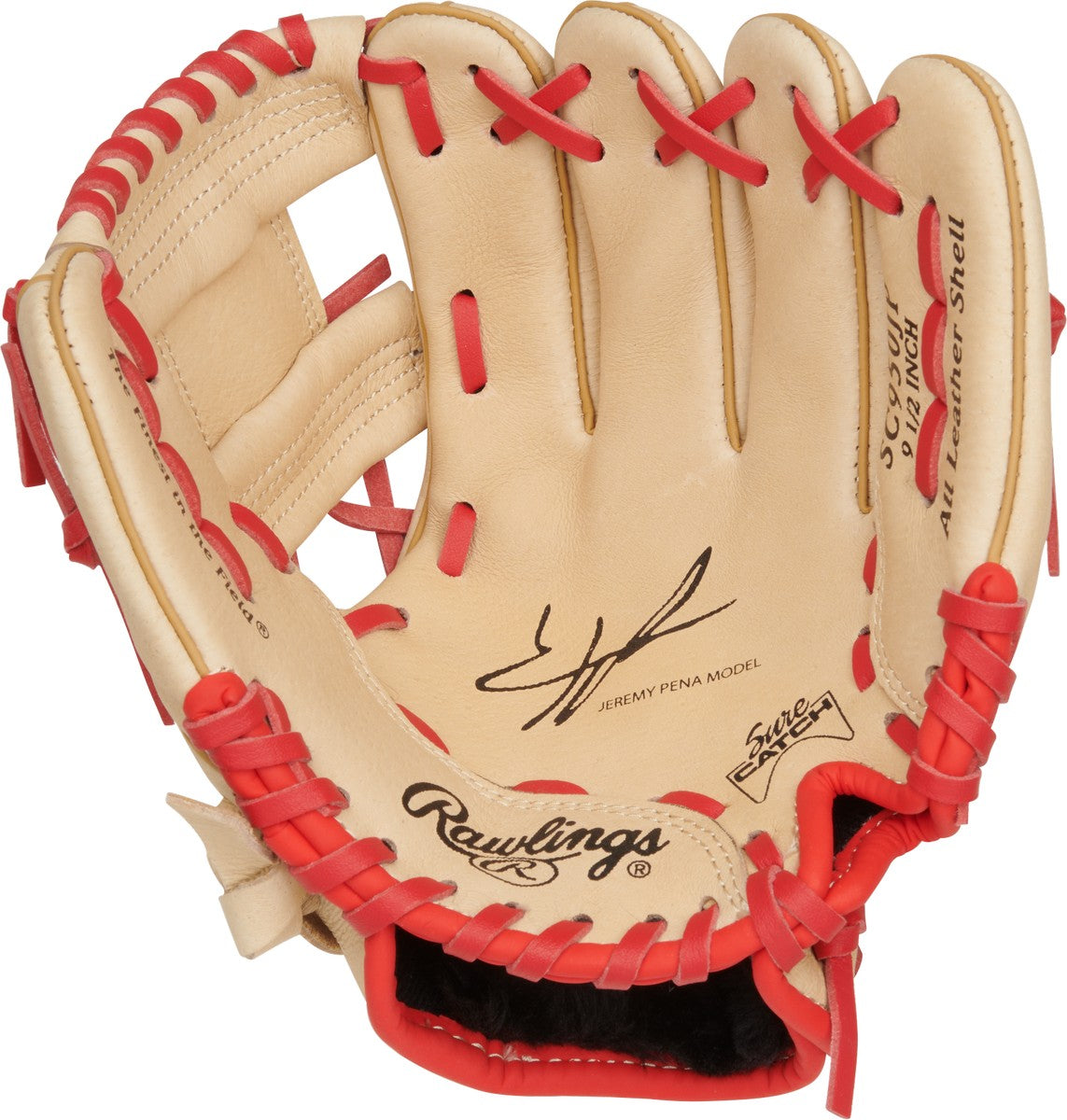 Rawlings Sure Catch Jeremy Pena Signature SC950JP 9.5" Youth Infield Baseball Glove