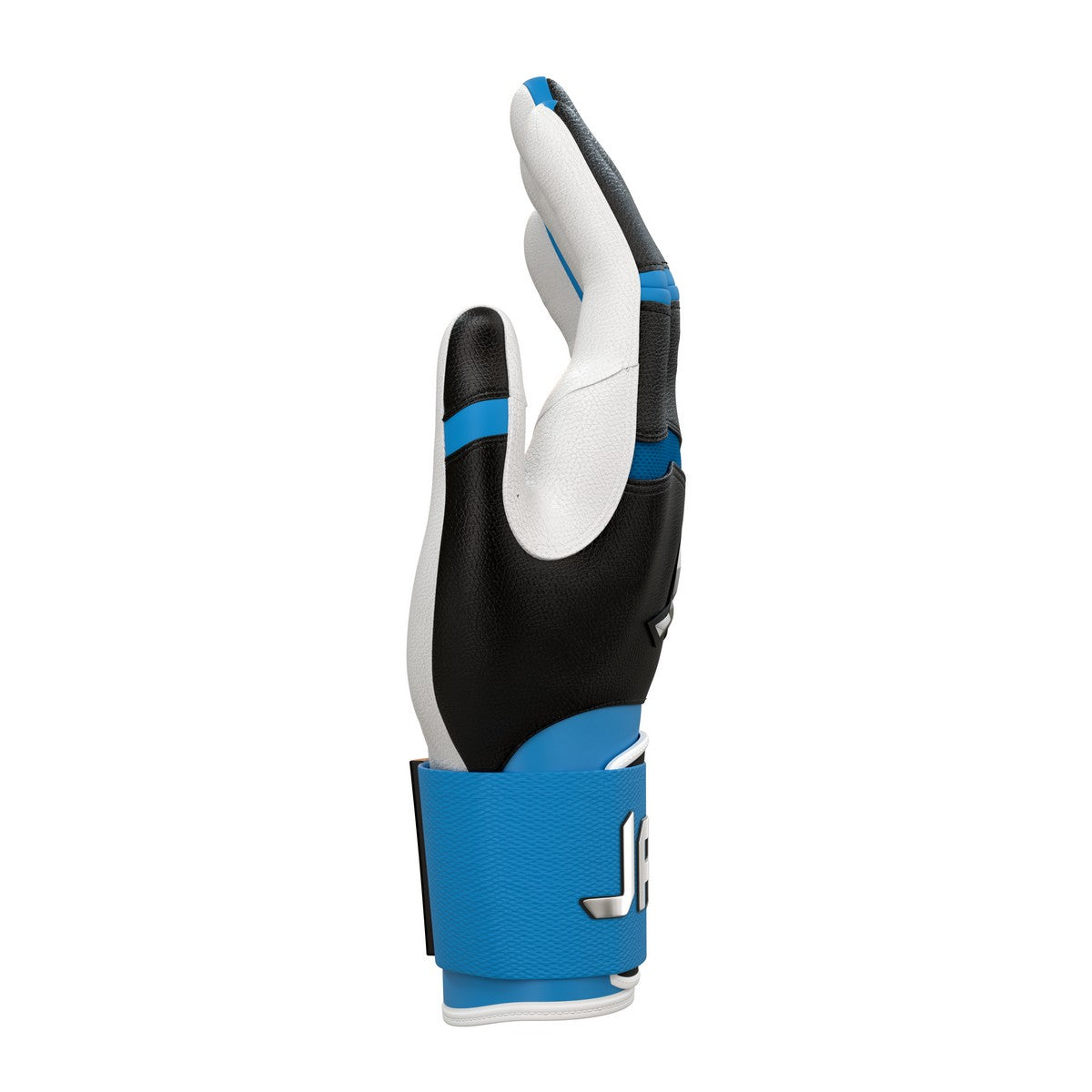 Jax Blue Raspberry Blast Traditional Swing Strap Cuff Adult Batting Gloves