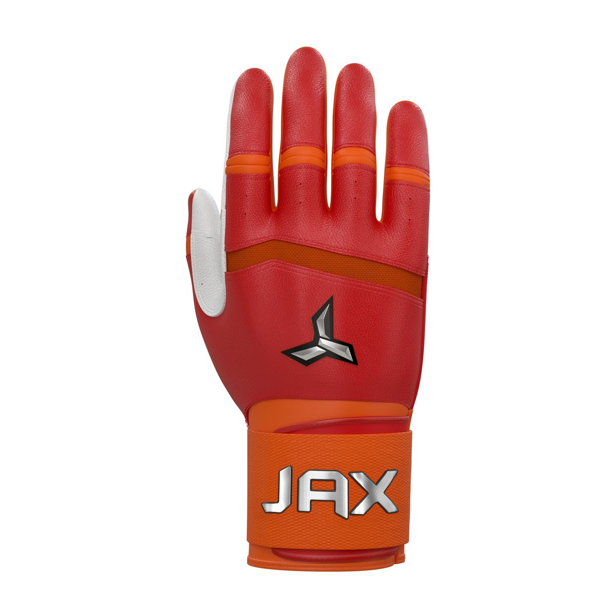 Jax Five-Tool Fruit Punch Right Handed Swing Strap Cuff Adult Batting Gloves