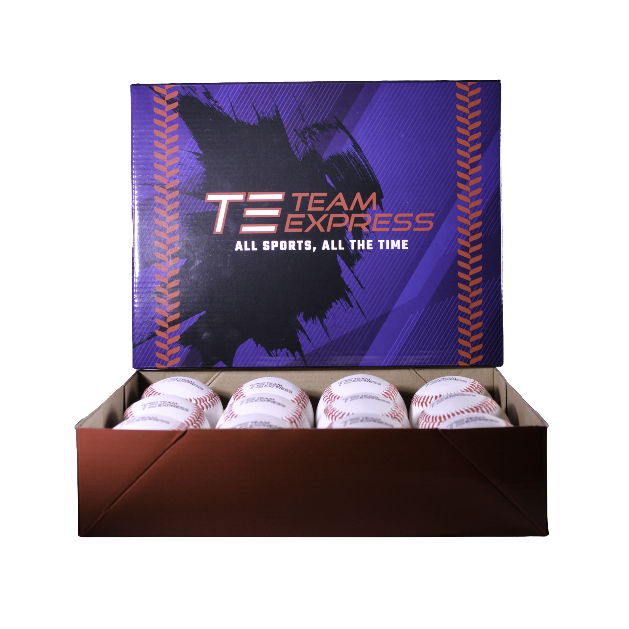 Team Express Custom Official League Leather Baseball (Dozen)