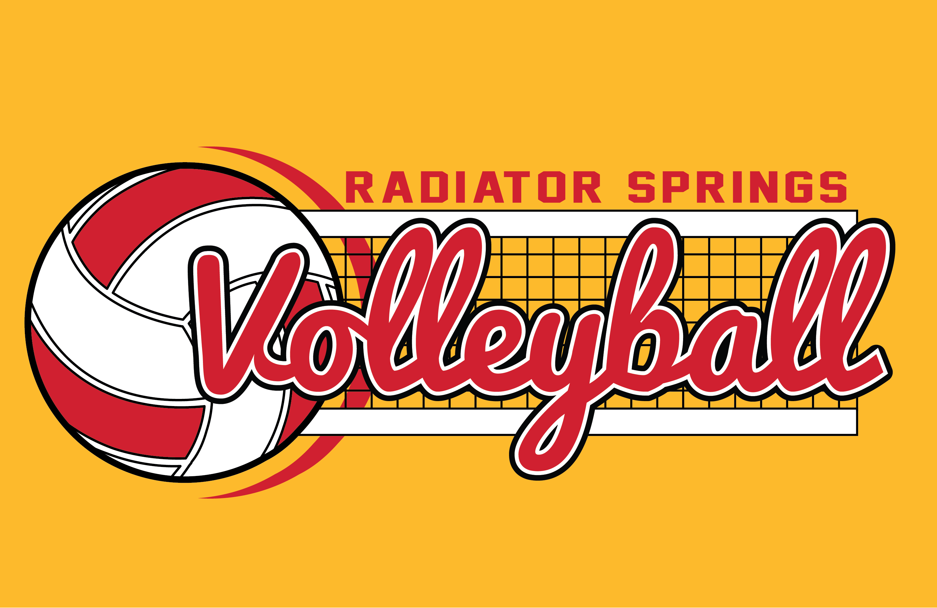 Radiator Springs Volleyball
