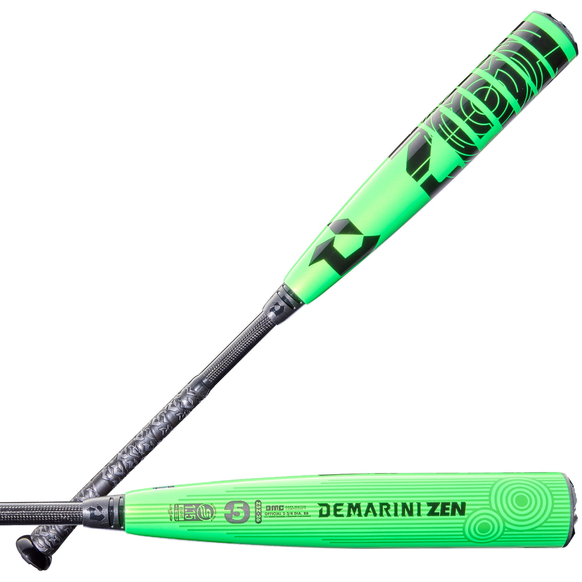 DeMarini 2026 Zen SL 2-Piece Composite 2-3/4" Barrel -5 USSSA Baseball Bat
