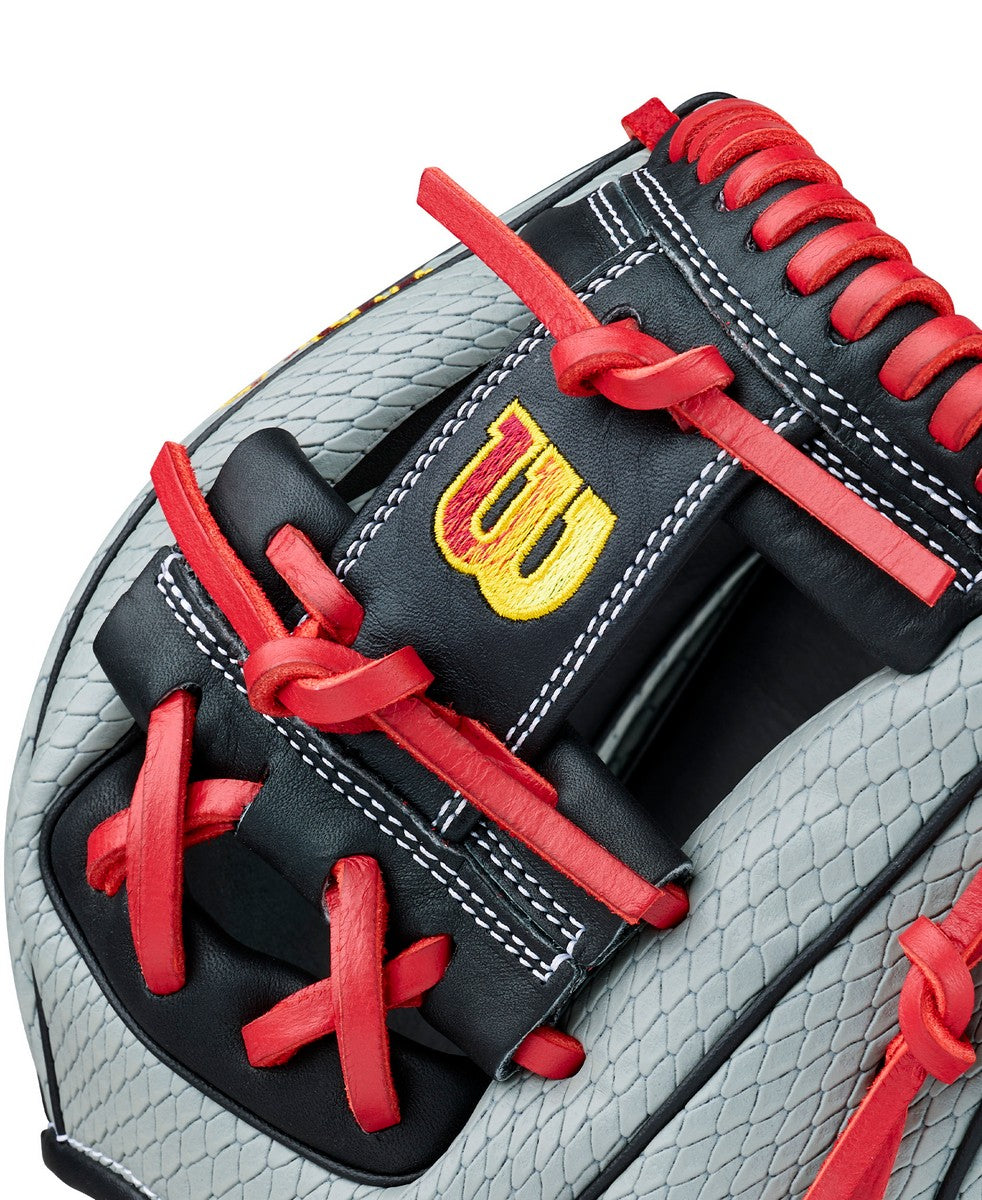 Wilson Limited Edition A1000 "Firebird" DP15 Model 11.5" Pedroia Fit Infield Baseball Glove