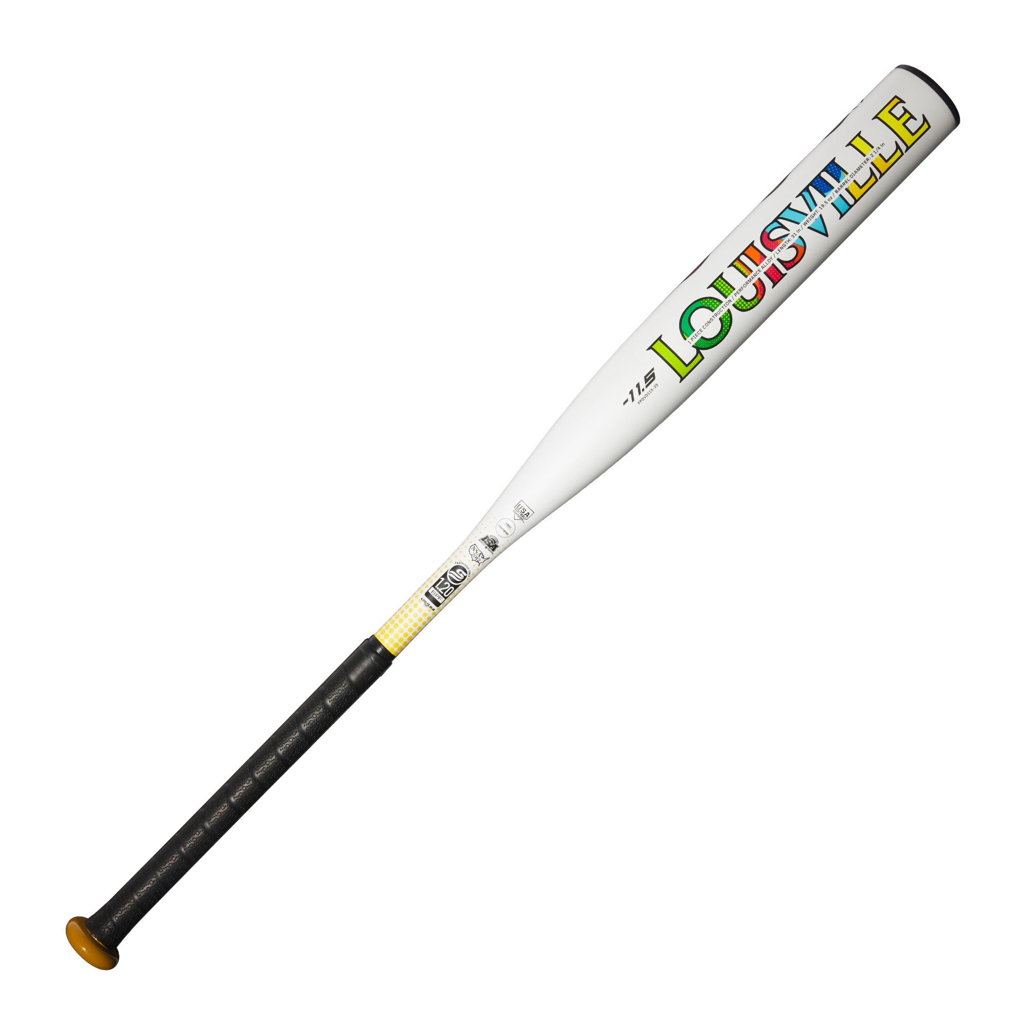 Louisville Slugger 2025 Diva 1-Piece Alloy 2-1/4" Barrel -11.5 Fastpitch Bat