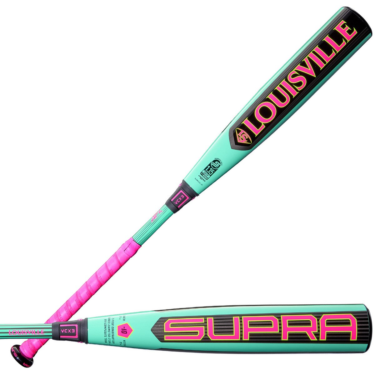 Louisville Slugger 2026 Supra 2-Piece Composite -10 USSSA 2-3/4 Barrel Baseball Bat