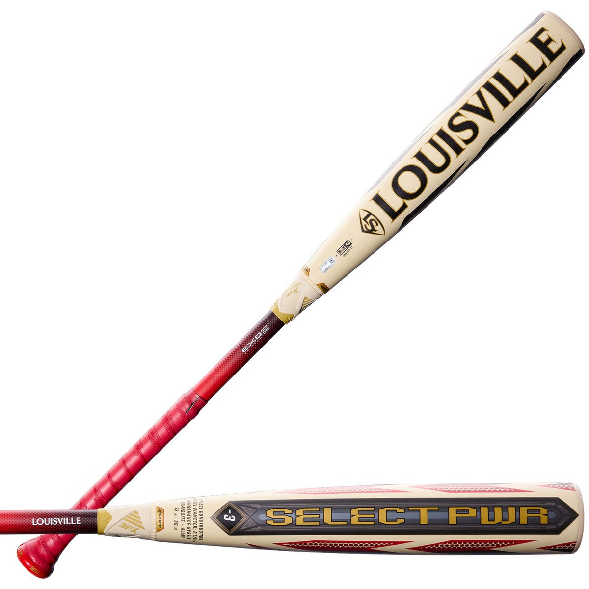 Louisville Slugger 2027 Select PWR 2-Piece Hybrid -3 BBCOR Baseball Bat
