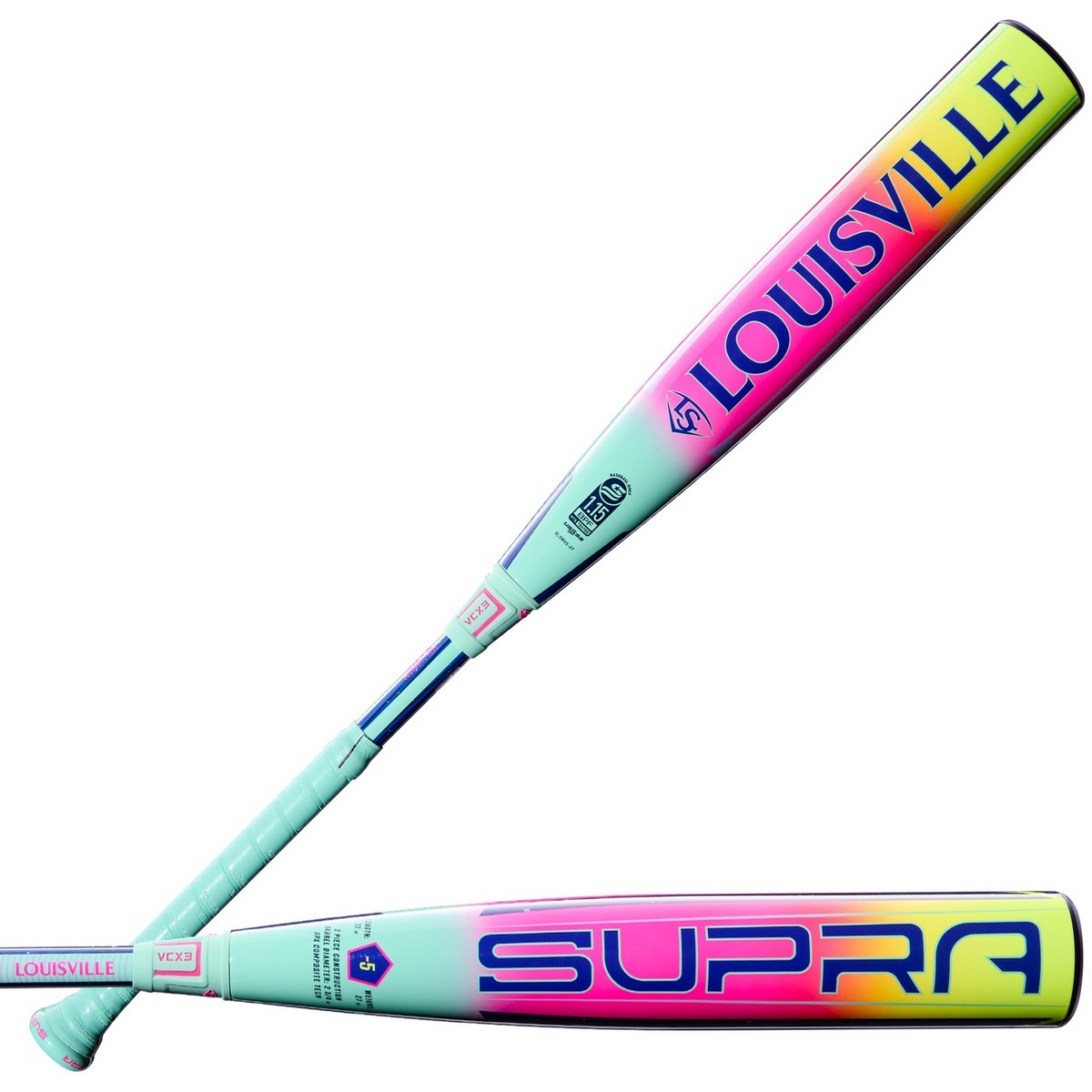 Louisville Slugger 2027 Supra -5 USSSA 2-Piece Composite Baseball Bat