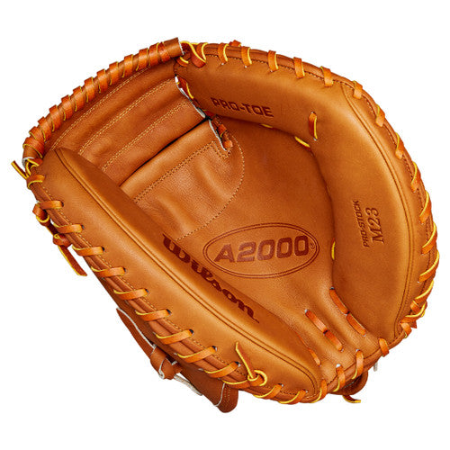 Wilson A2000 M23 Glove Day Series Saddle Tan Edition 33.5" Baseball Catchers Mitt