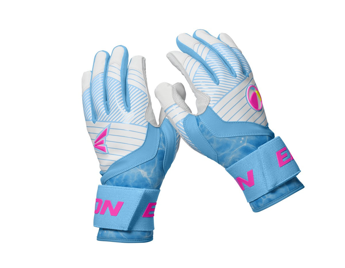 Easton | Gants de frappeur Ethos Walk-Off pour jeunes | Blanc/Blanc | Taille XL Easton | Gants de frappeur Ethos Walk-Off pour jeunes | Blanc/Blanc | Taille XL