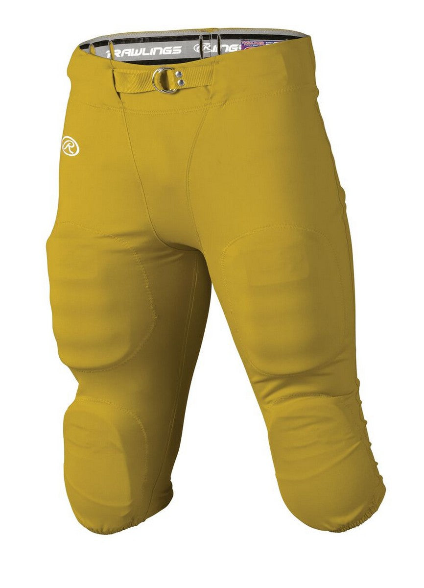 Rawlings アメリカンフットボールパンツ ゴールド イエロー　S Rawlings Mens High Performance Game Football Pant