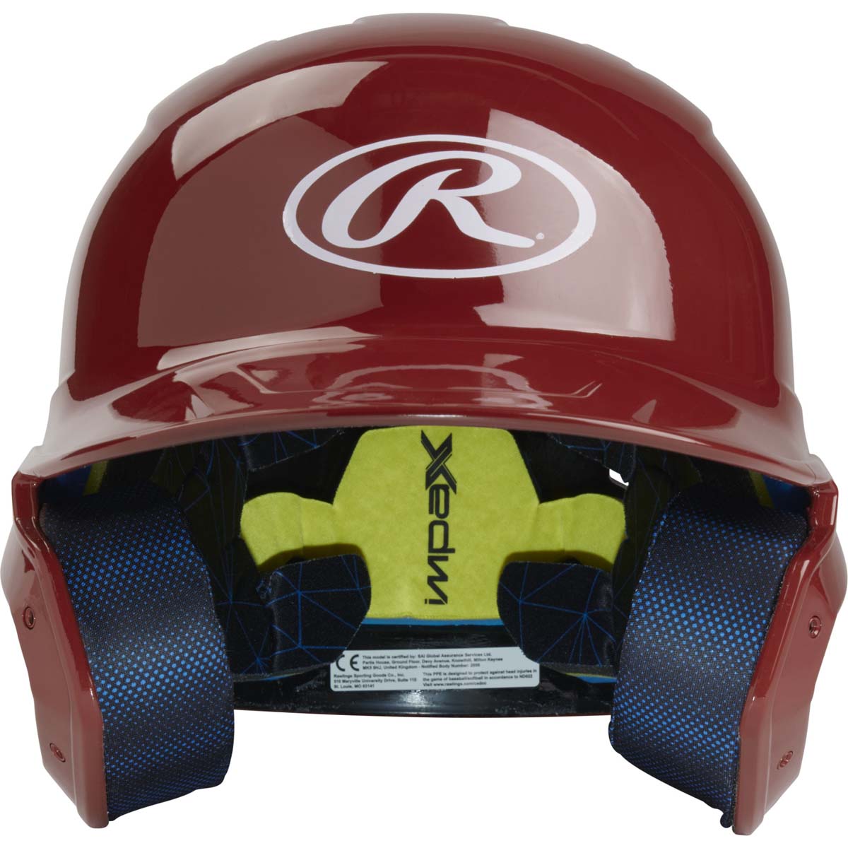 Rawlings MACH Senior Gloss Baseball Batting Helmet