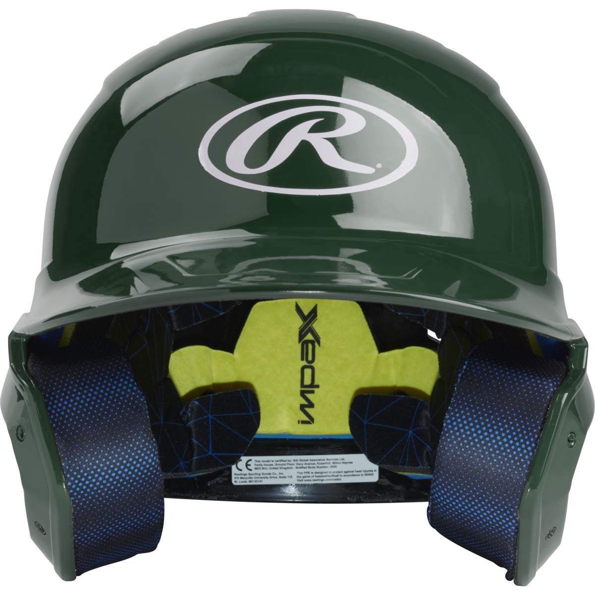 Rawlings MACH Senior Gloss Baseball Batting Helmet