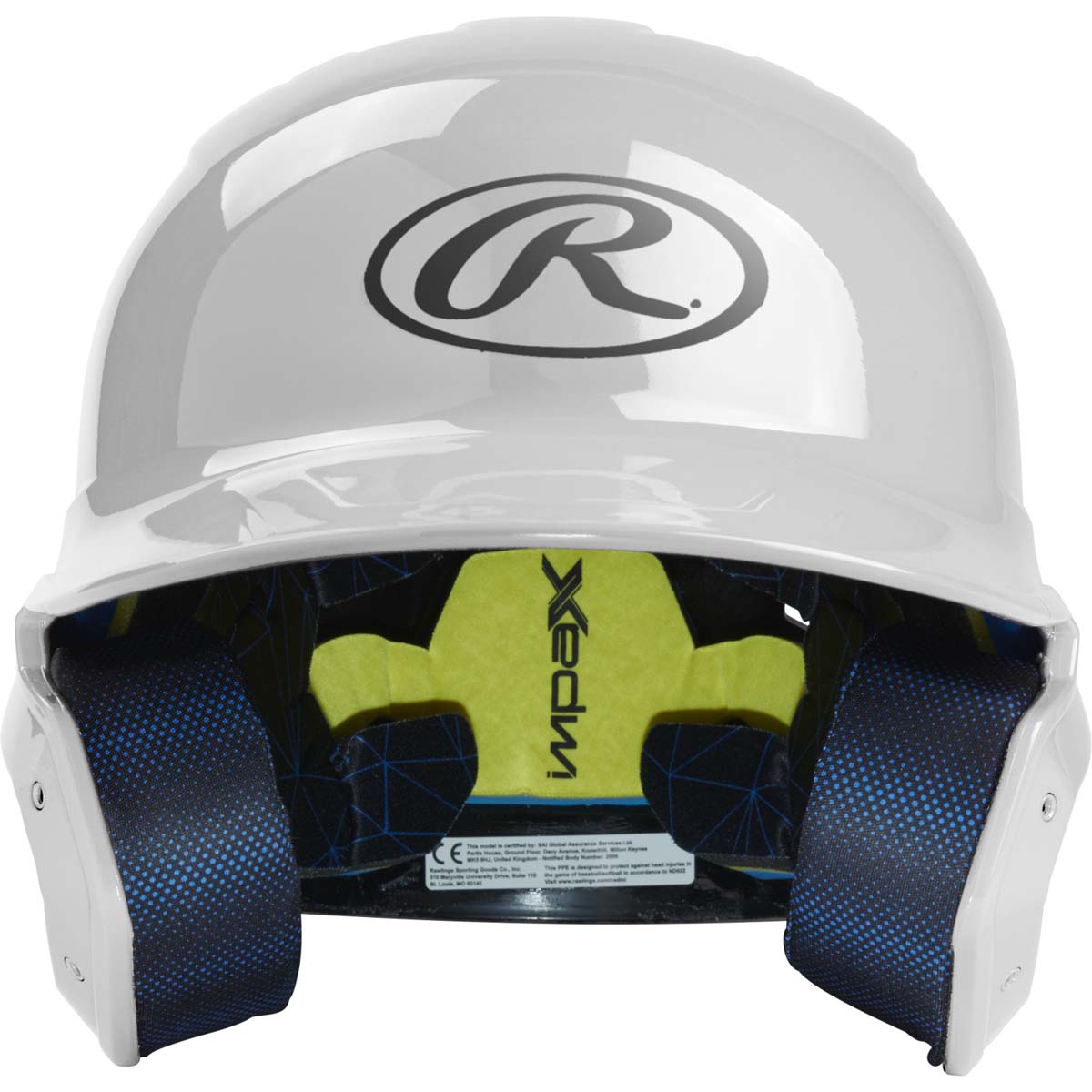 Rawlings MACH Senior Gloss Baseball Batting Helmet