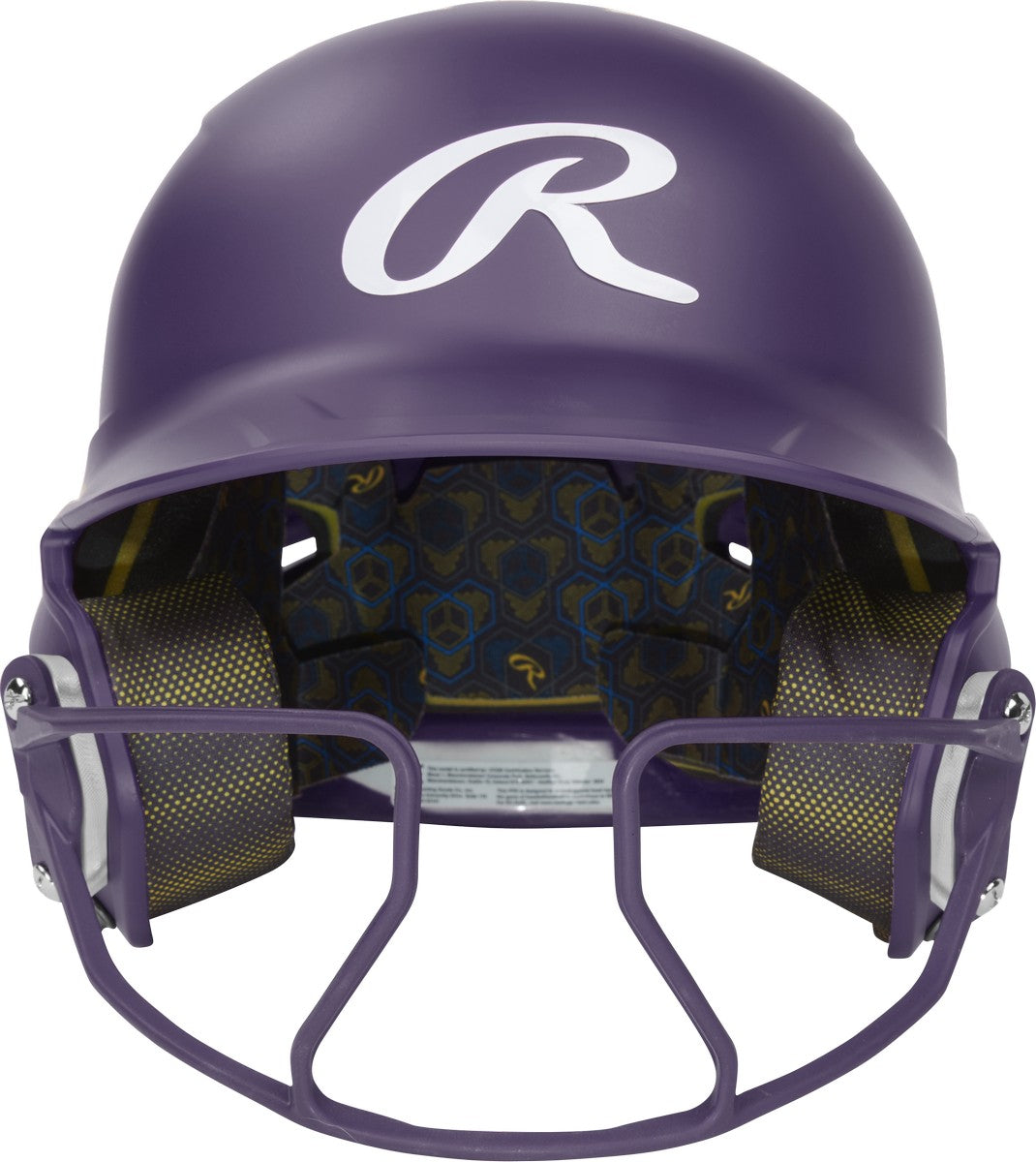 Rawlings Mach Hi-Viz Fastpitch Softball Batting Helmet-Junior-Graphite