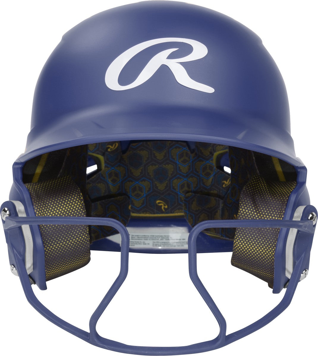 baseball helmet vs football helmet Rawlings Junior Fastpitch Matte Mach Hi-Viz 1-Tone Batting Helmet with