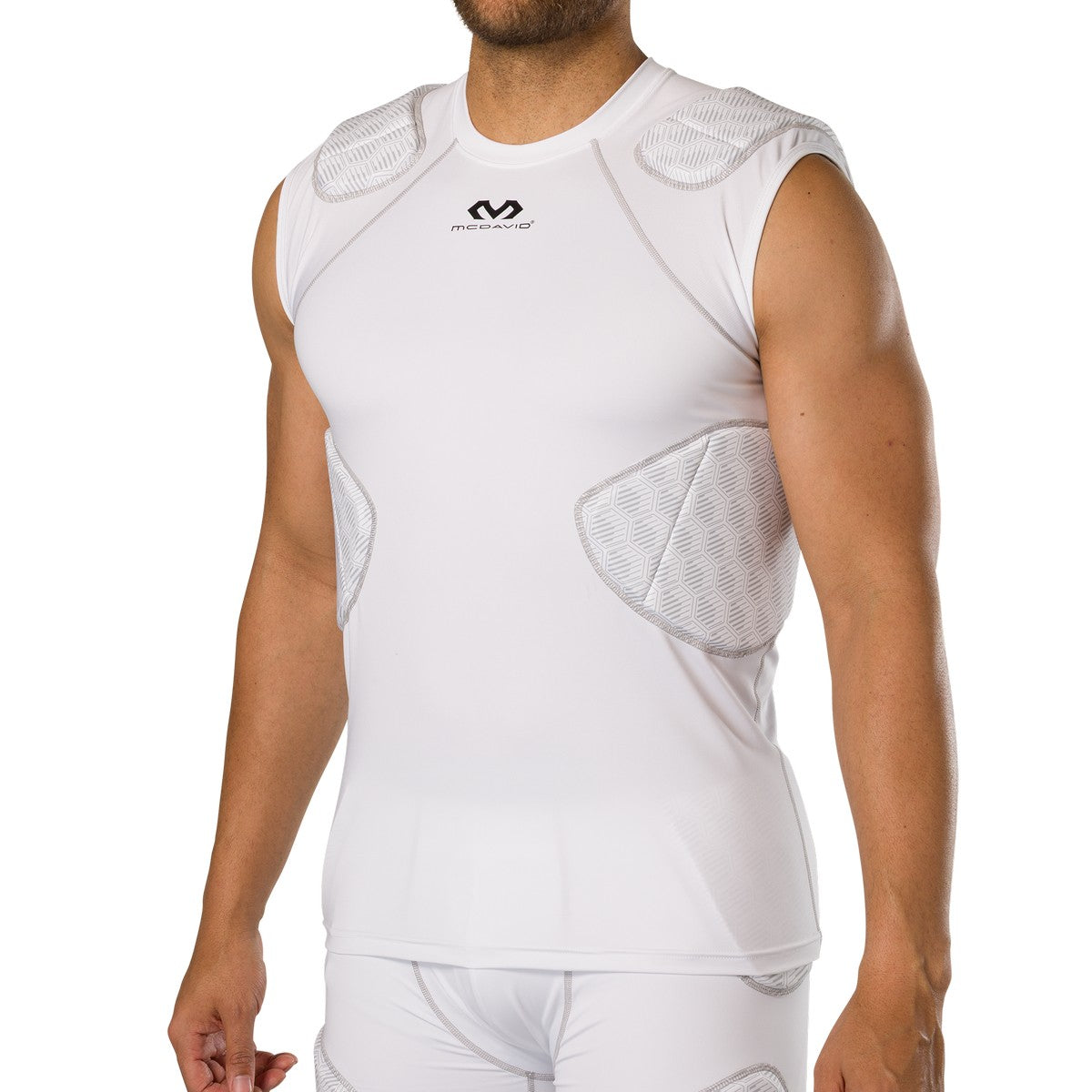 McDavid Adult Rival Integrated 5-Pad Football Padded Shirt