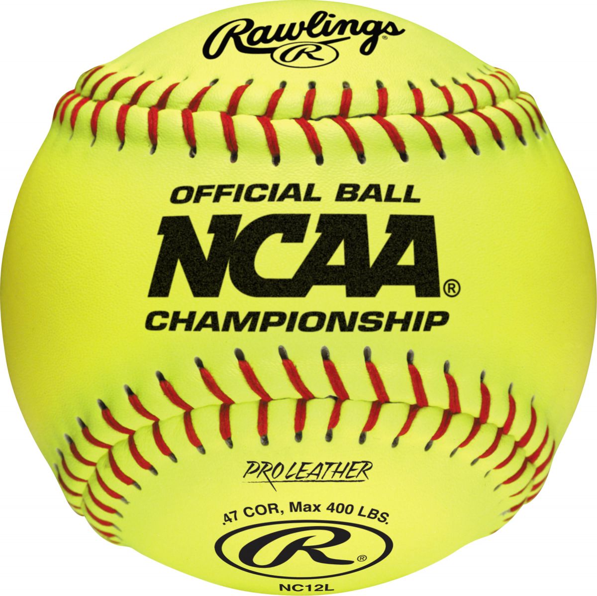 Rawlings 12" NCAA Fastpitch Softball Dozen