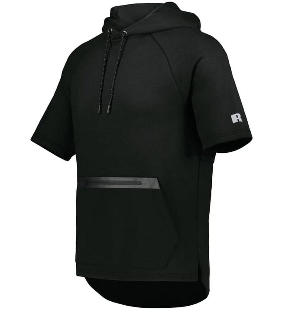 Russell Mens Legend Short Sleeve Tech Fleece Hoodie