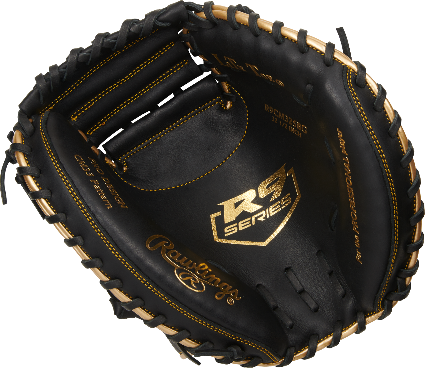 Rawlings R9 1-Piece Solid Web 32.5" Baseball Catcher's Mitt
