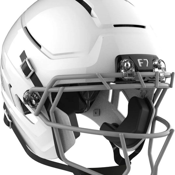 f7 football helmets Schutt F7 Air Youth Football Helmet Molded Gloss White / Small