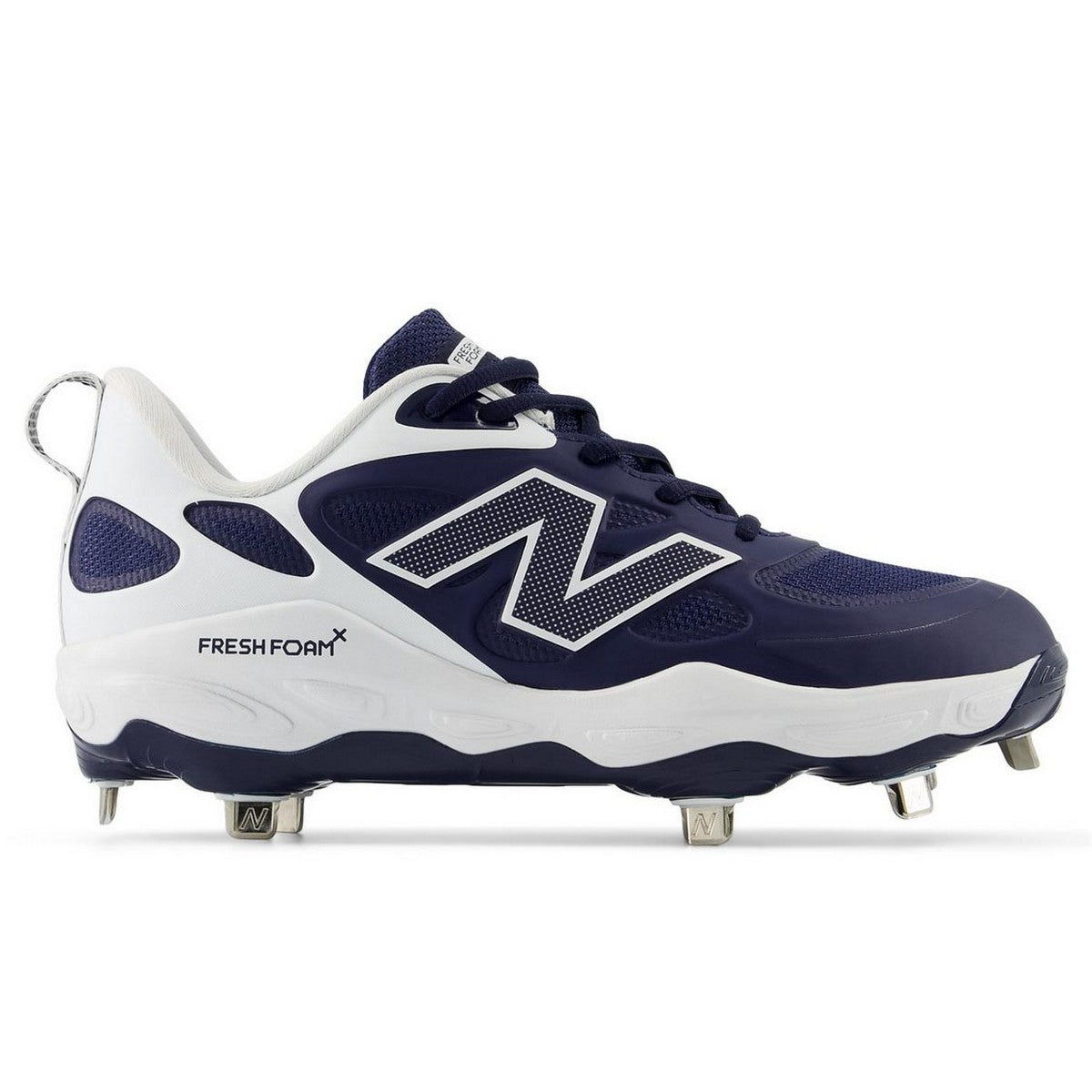 New Balance Fresh Foam ネイビー スパイク New Balance Womens Fresh Foam VELOv4 Metal Fastpitch Cleats