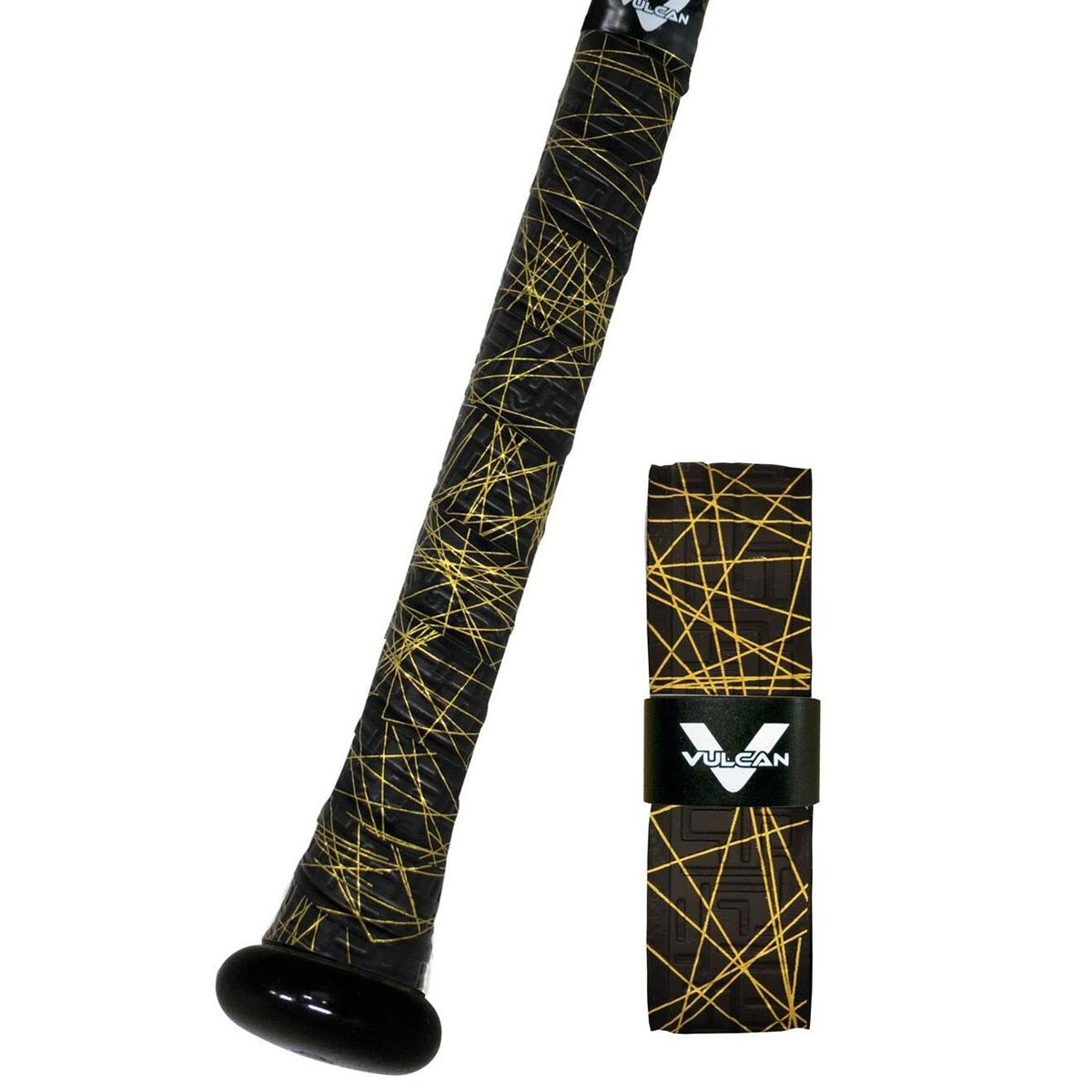 Vulcan Solid Series 1.0 Mm Nastro Impugnatura Ultraleggera In Polimero Per Mazze Da Baseball