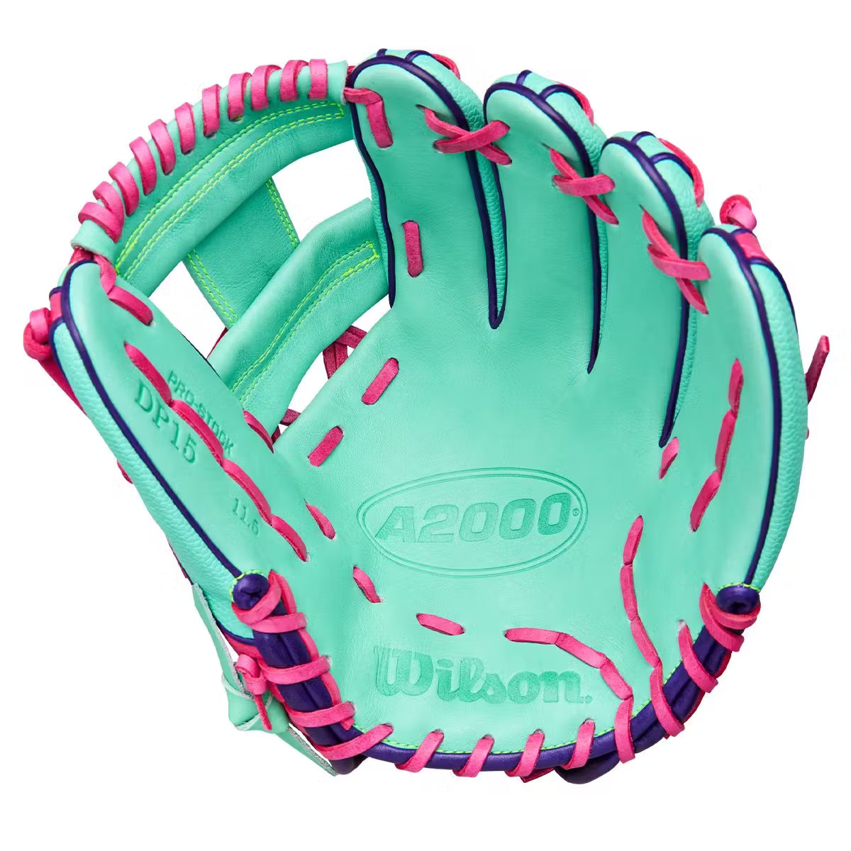 Wilson Fall 2025 A2000 DP15 SuperSkin Model 11.5" Pedroia Fit Infield Baseball Glove